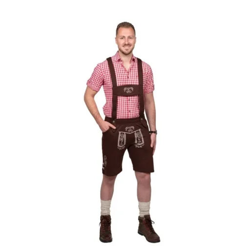Tyrolerbukser Klassisk Brun