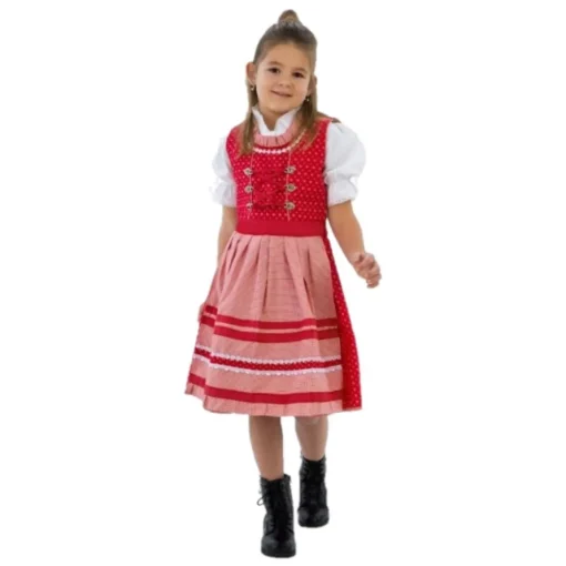 Tyrolerkjole Gul