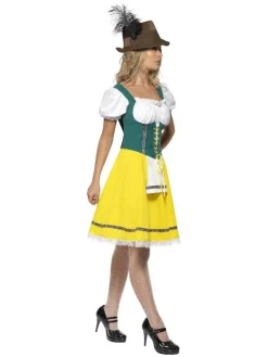 Tyrolerkjole Gul