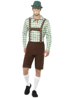 Tyrolerkostyme Bierfest Grønn