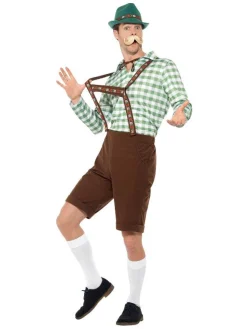 Tyrolerkostyme Bierfest Grønn