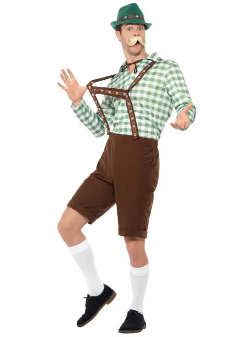 Tyrolerkostyme Bierfest Grønn