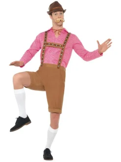 Tyrolerkostyme Bierfest Rød
