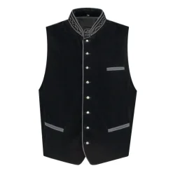 Tyrolervest Svart