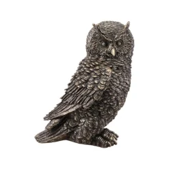 Ugle Figur Bronse