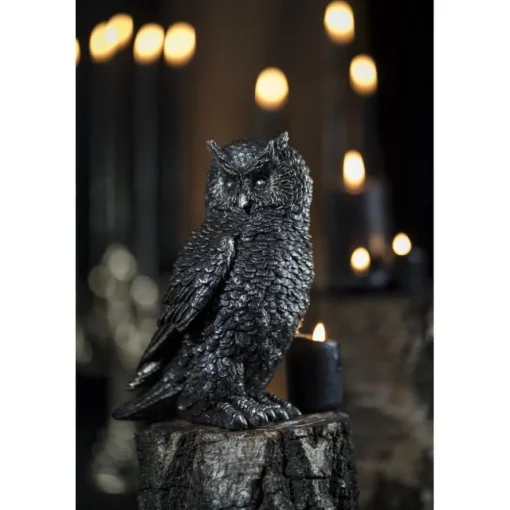 Ugle Figur Bronse