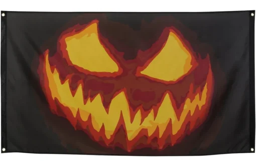 Uhyggelig Gresskar Banner