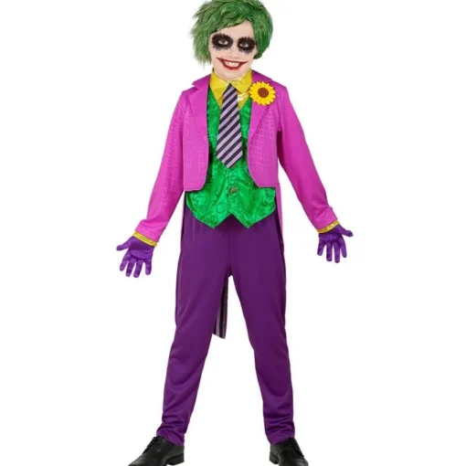 Uhyggelig Joker Barnekostyme