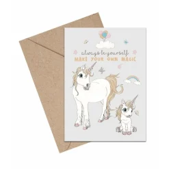 Unicorn Always Be Yourself Kort
