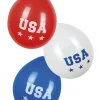 USA Ballonger Rød Blå og Hvit