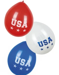 USA Ballonger Rød Blå og Hvit