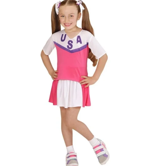 USA Cheerleader Barnekostyme