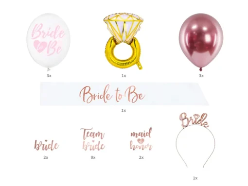 Utdrikningslag Bride To Be Sett