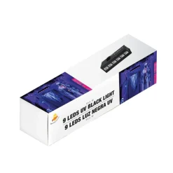 UV Blacklight Lysbar 9 LED