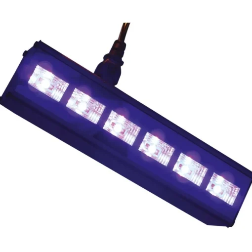 UV Blacklight Lysbar 6 LED