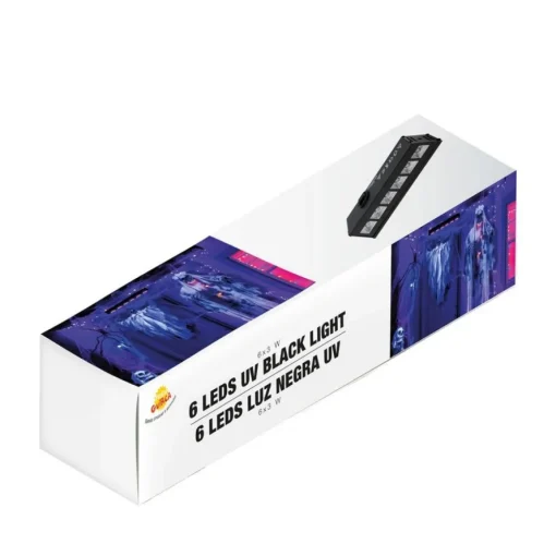UV Blacklight Lysbar 6 LED