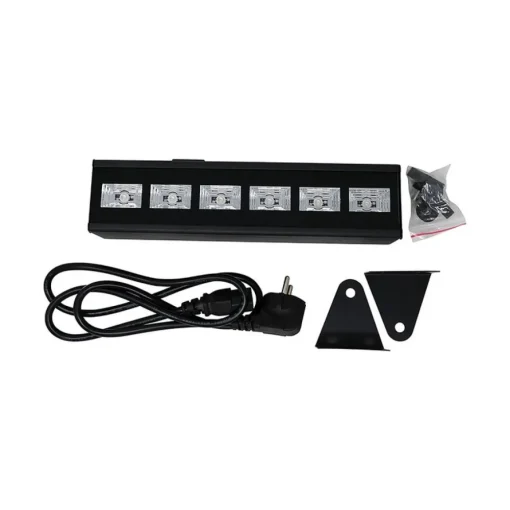 UV Blacklight Lysbar 6 LED