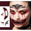 Vampyr Ansikt Engangstatoveringer