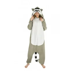 Vaskebjørn Onesie Tenåring Kostyme