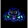 Veggpynt Halloween LED Flaggermus