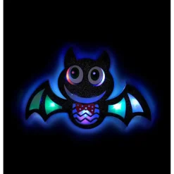 Veggpynt Halloween LED Flaggermus