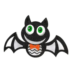 Veggpynt Halloween LED Flaggermus