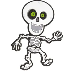 Veggpynt Halloween LED Skjelett