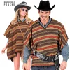 Vendbar Stripete Poncho