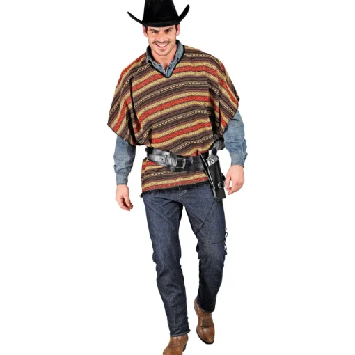 Vendbar Stripete Poncho
