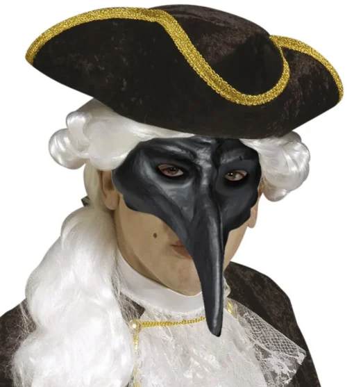 Venetiansk Maske Svart