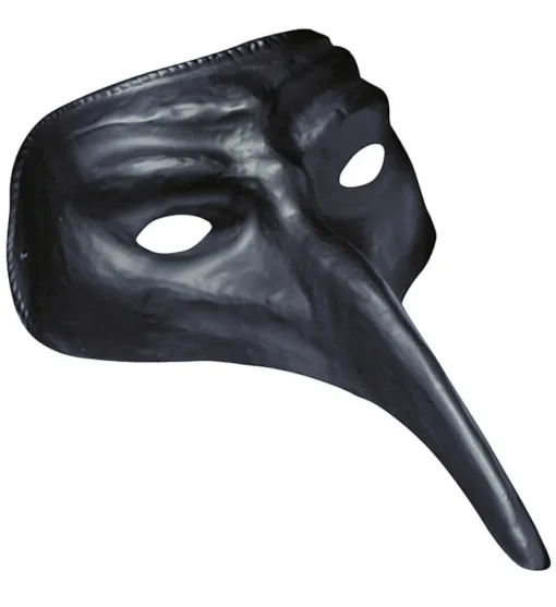 Venetiansk Maske Svart