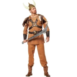 Viking Kostyme Beige