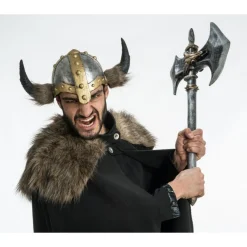 Vikinghjelm med Horn