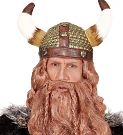 Vikinghjelm med Pels