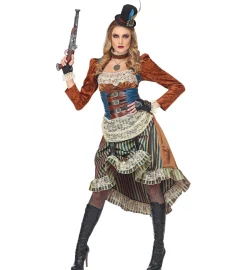 Viktoriansk Steampunk Kostyme