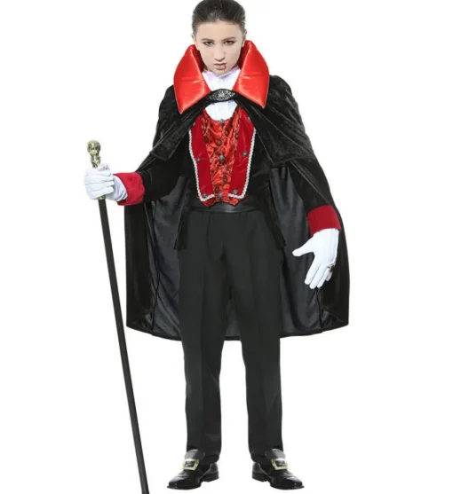 Viktoriansk Vampyr Barnekostyme