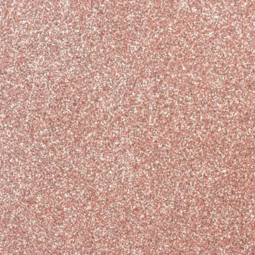 Vimpel Flaggbanner Glitter Gullrosa