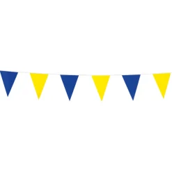 Vimpelbanner Blå og Gul