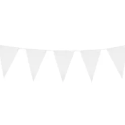 Vimpelbanner Hvit