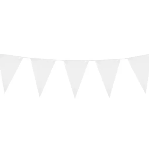 Vimpelbanner Hvit