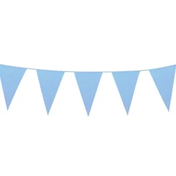 Vimpelbanner Lyseblå