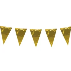 Vimpelbanner Metallisk Gull