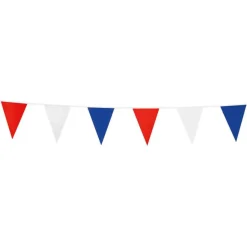 Vimpelbanner Rød Hvit Blå