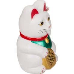 Vinkende Lykke Katt Hvit