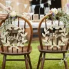 Vintage Bride & Groom Stoleskilter