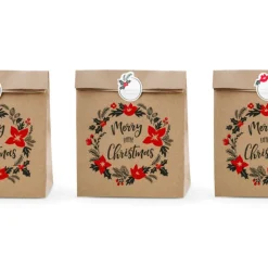Vintage Merry Christmas Gaveposer