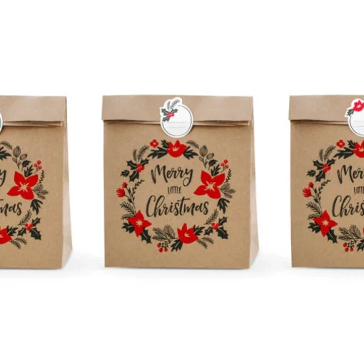 Vintage Merry Christmas Gaveposer
