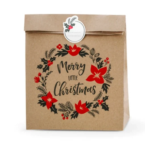 Vintage Merry Christmas Gaveposer
