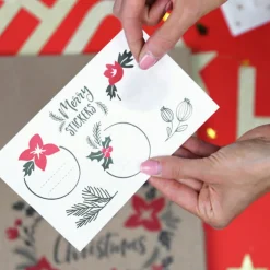 Vintage Merry Christmas Gaveposer