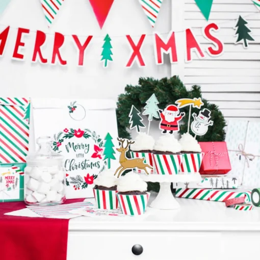 Vintage Merry Christmas Gaveposer